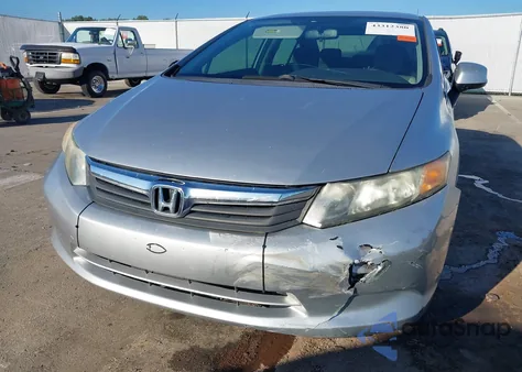 2012 Honda Civic Lx from USA, damaged, VIN 19XFB2F50CE084271
